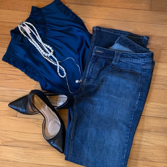 WHBM  Embellished Jeans - Picture 1 of 6